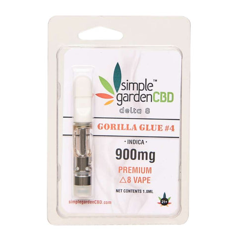 Gorilla Glue flavored Delta 8 cartridge
