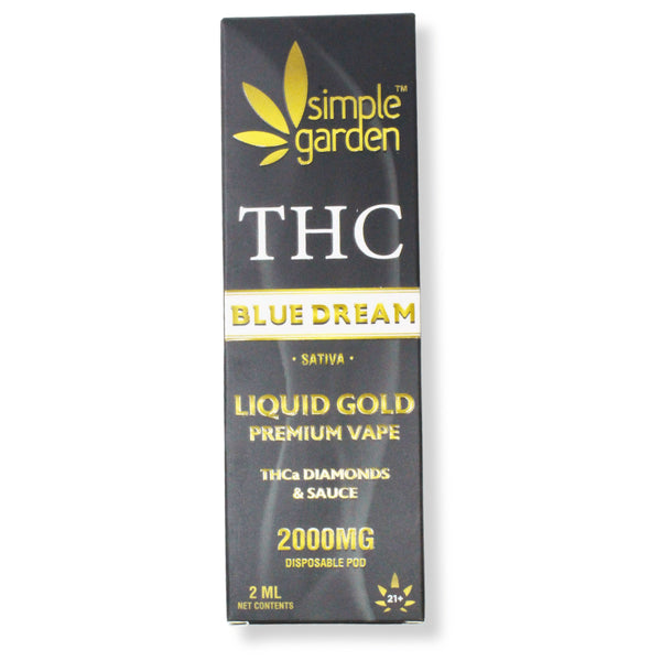 Blue Dream THCa Diamonds Disposable Vape — 2000mg | Sativa Hemp Vape