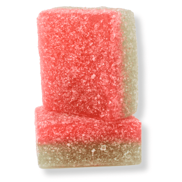 Strawberry-Watermelon Double-Stacked THC Gummies — 200mg, 5-Count | Delta-9 + Delta-8 + THCp