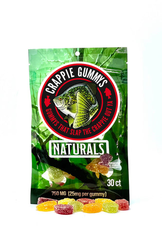 Front picture of 30 pack of Delta-8 gummies also contains beneficial compounds naturally found in the cannabis plant.